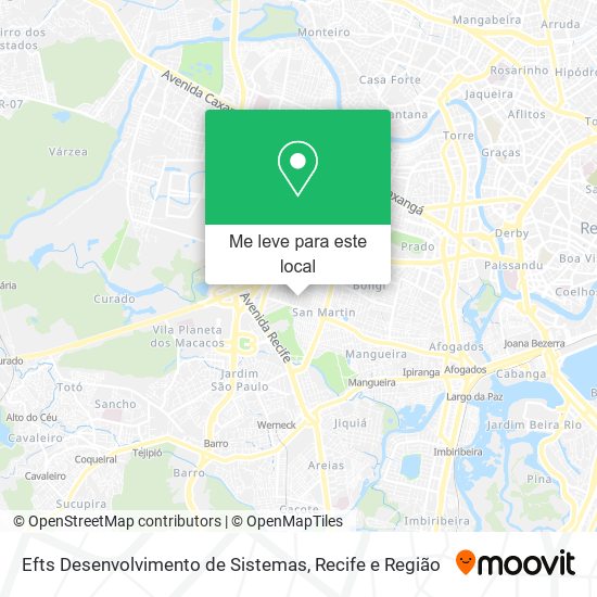 Efts Desenvolvimento de Sistemas mapa