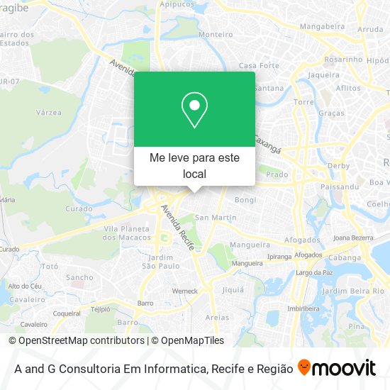 A and G Consultoria Em Informatica mapa