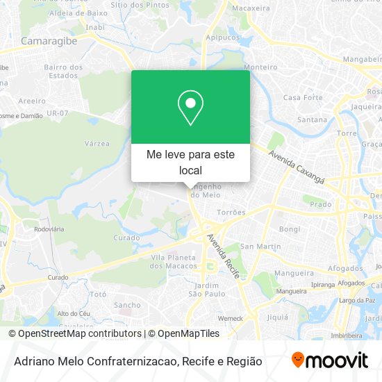 Adriano Melo Confraternizacao mapa