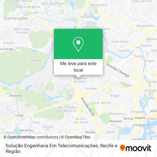 Solução Engenharia Em Telecomunicações mapa