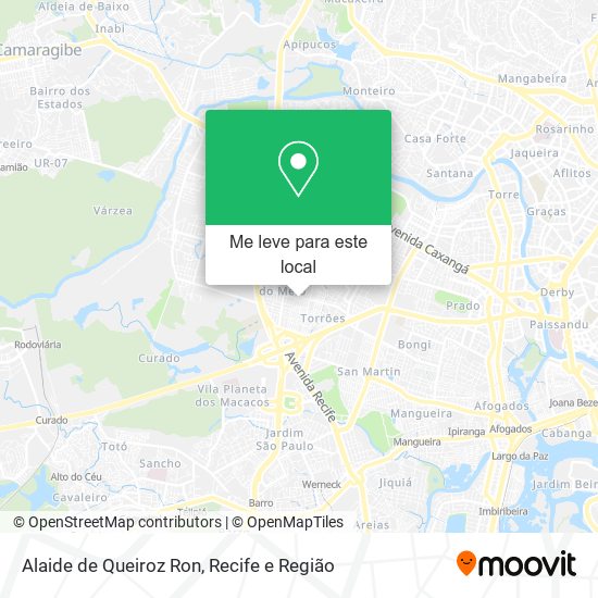 Alaide de Queiroz Ron mapa