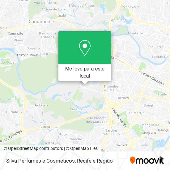 Silva Perfumes e Cosmeticos mapa