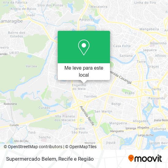 Supermercado Belem mapa