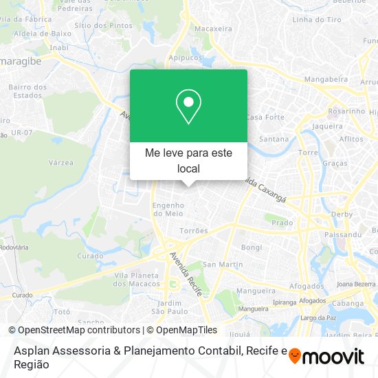 Asplan Assessoria & Planejamento Contabil mapa