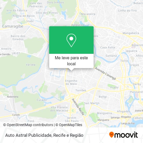 Auto Astral Publicidade mapa