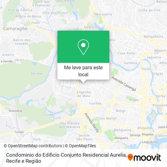 Condominio do Edificio Conjunto Residencial Aurelia mapa