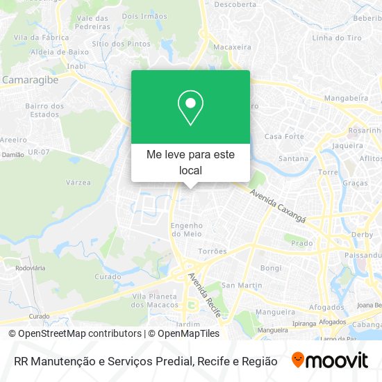 RR Manutenção e Serviços Predial mapa