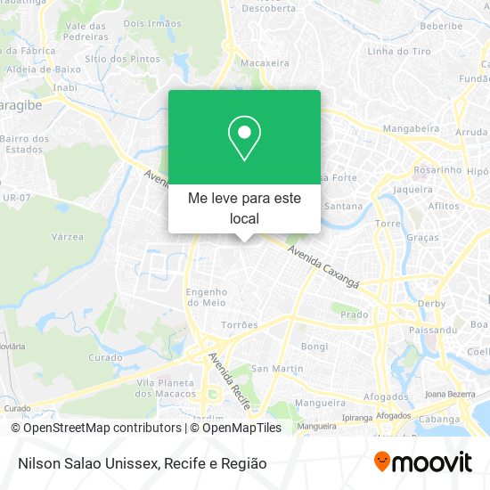 Nilson Salao Unissex mapa