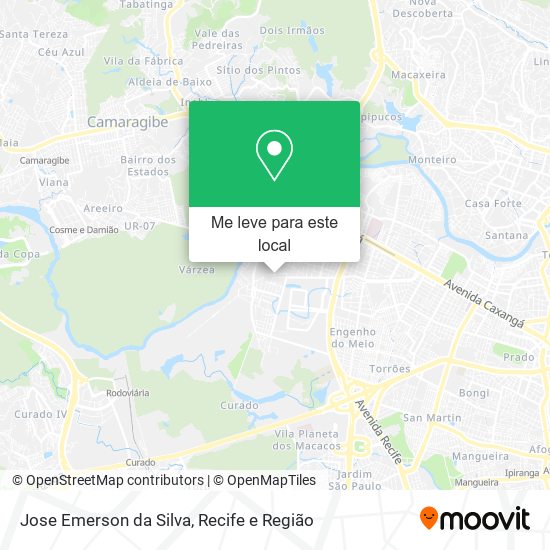 Jose Emerson da Silva mapa