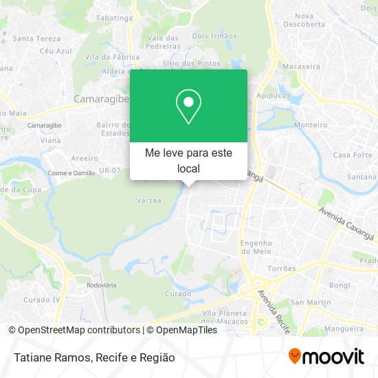 Tatiane Ramos mapa