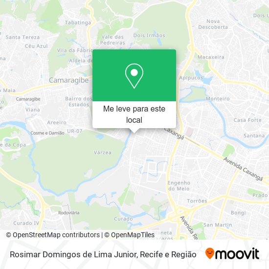 Rosimar Domingos de Lima Junior mapa