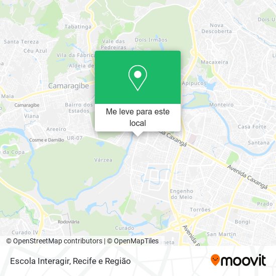 Escola Interagir mapa