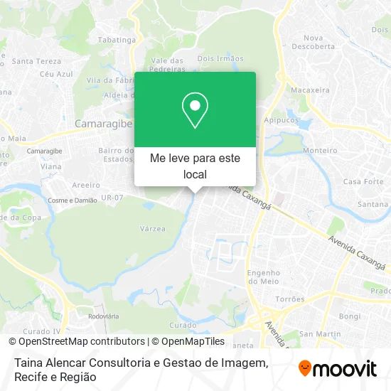 Taina Alencar Consultoria e Gestao de Imagem mapa