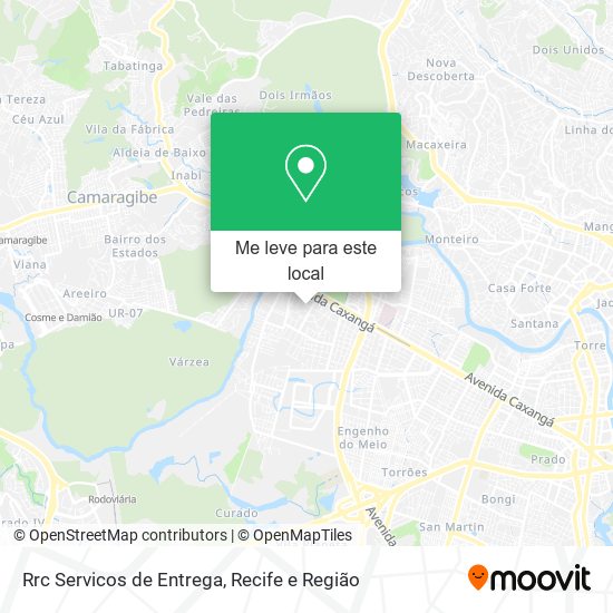 Rrc Servicos de Entrega mapa