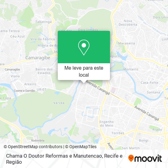 Chama O Doutor Reformas e Manutencao mapa