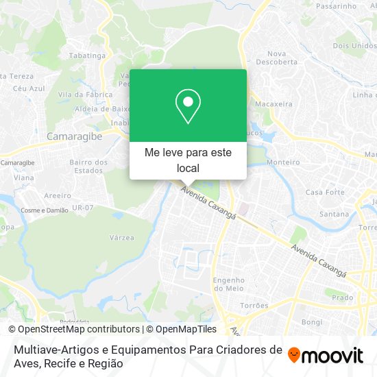 Multiave-Artigos e Equipamentos Para Criadores de Aves mapa