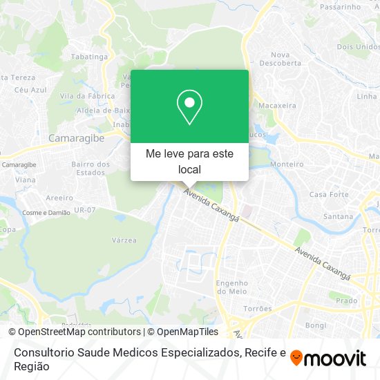 Consultorio Saude Medicos Especializados mapa