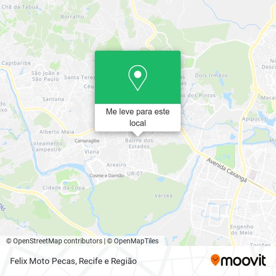 Felix Moto Pecas mapa