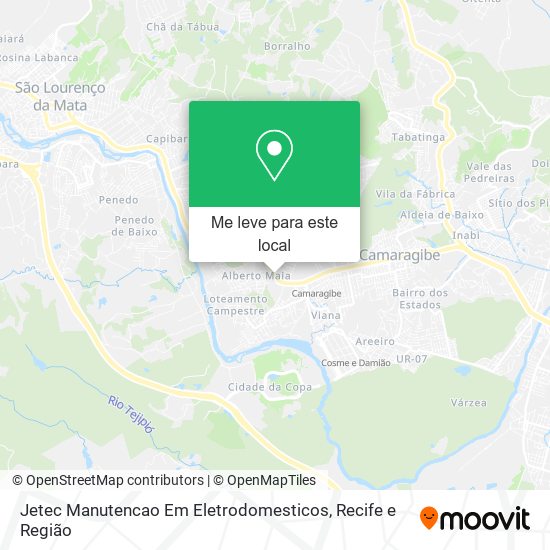 Jetec Manutencao Em Eletrodomesticos mapa