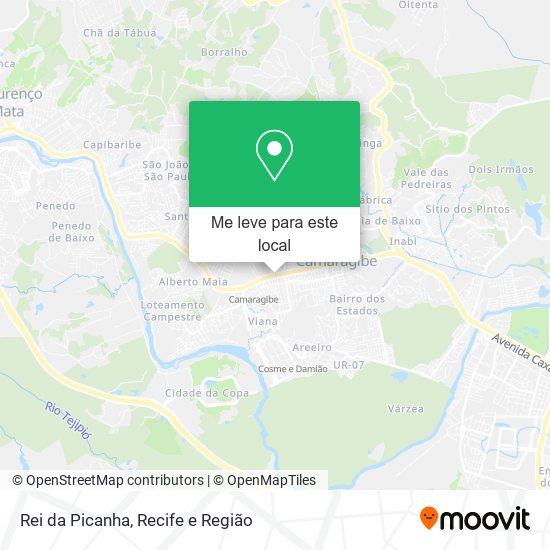 Rei da Picanha mapa