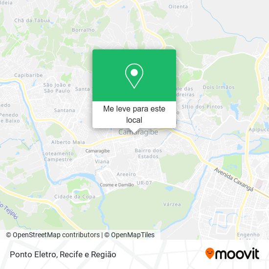 Ponto Eletro mapa