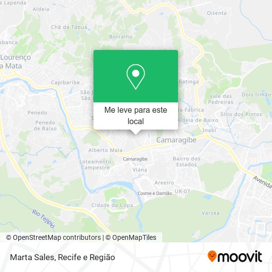 Marta Sales mapa