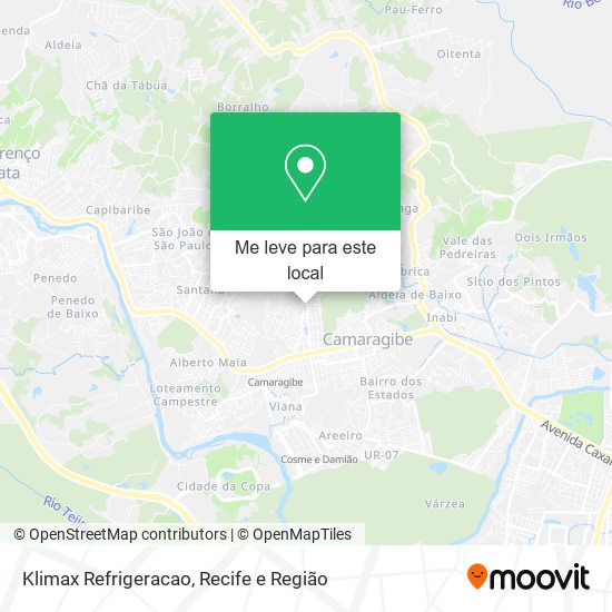 Klimax Refrigeracao mapa