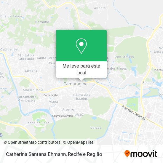 Catherina Santana Ehmann mapa