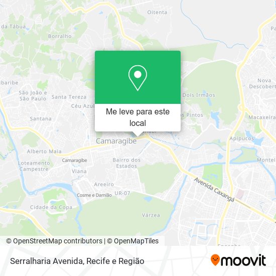 Serralharia Avenida mapa