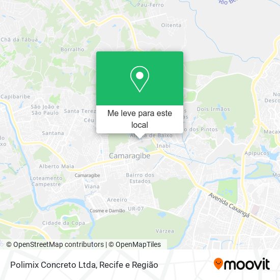 Polimix Concreto Ltda mapa