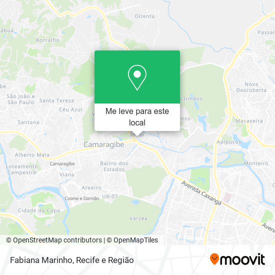 Fabiana Marinho mapa