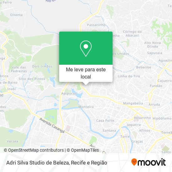 Adri Silva Studio de Beleza mapa