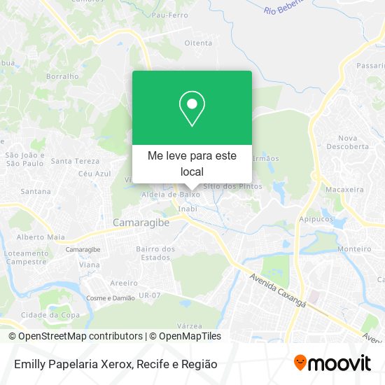 Emilly Papelaria Xerox mapa