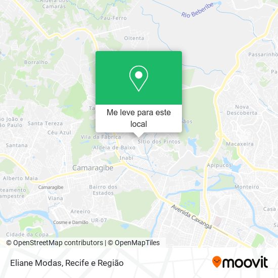 Eliane Modas mapa