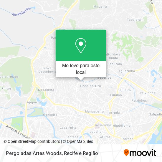 Pergoladas Artes Woods mapa