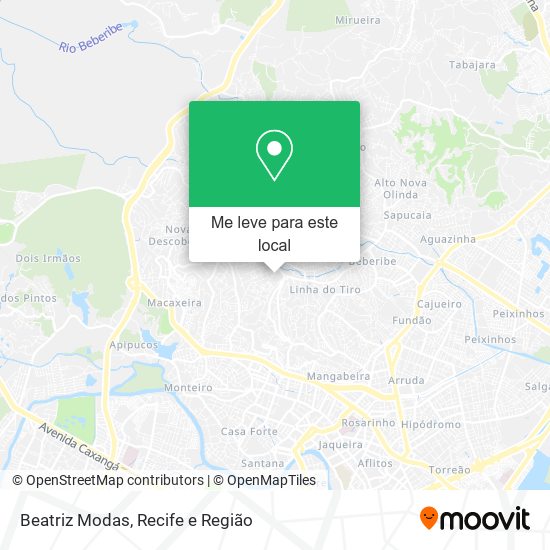 Beatriz Modas mapa