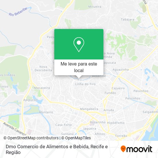 Dmo Comercio de Alimentos e Bebida mapa