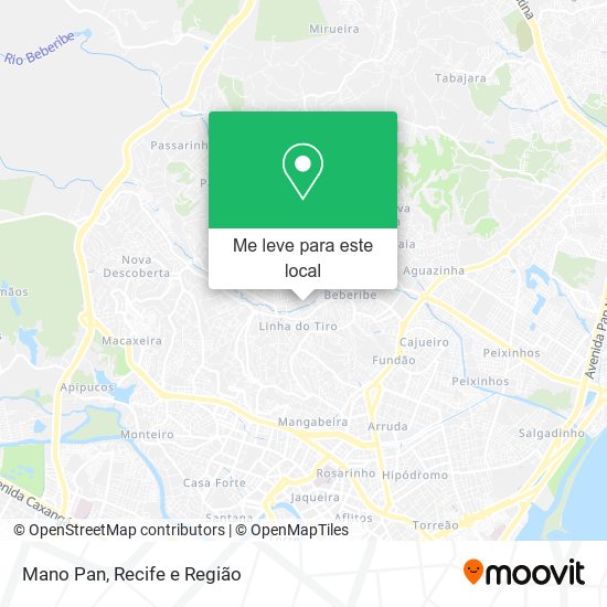 Mano Pan mapa