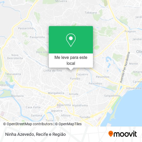 Ninha Azevedo mapa