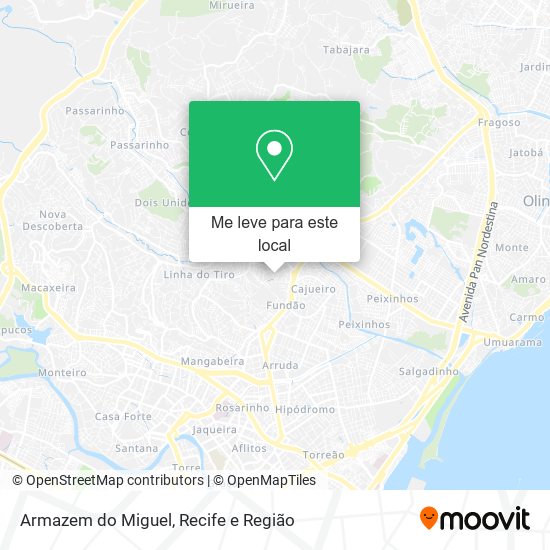 Armazem do Miguel mapa