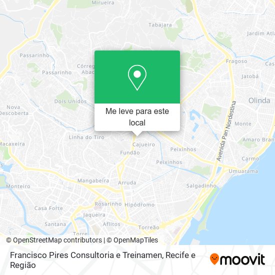 Francisco Pires Consultoria e Treinamen mapa