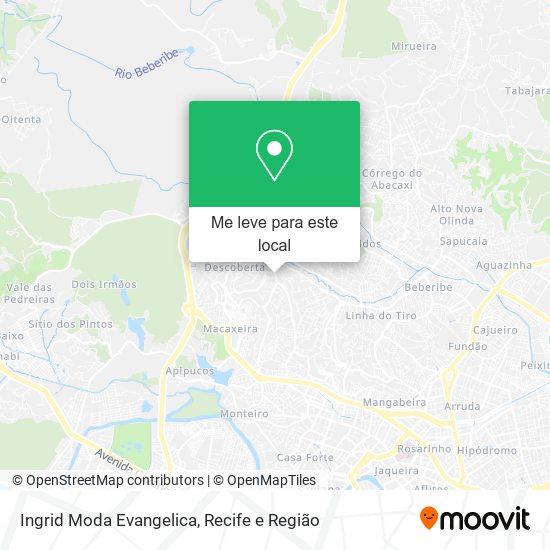 Ingrid Moda Evangelica mapa