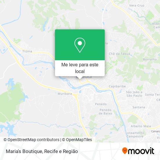 Maria's Boutique mapa