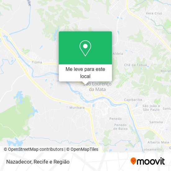 Nazadecor mapa