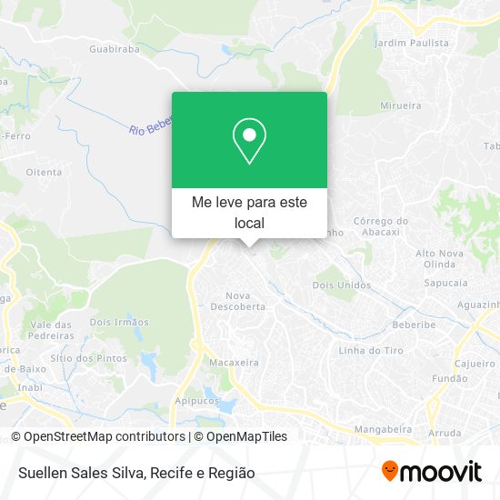 Suellen Sales Silva mapa