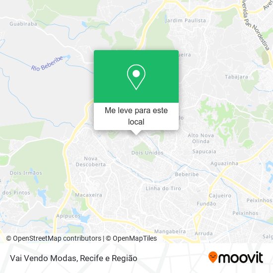 Vai Vendo Modas mapa