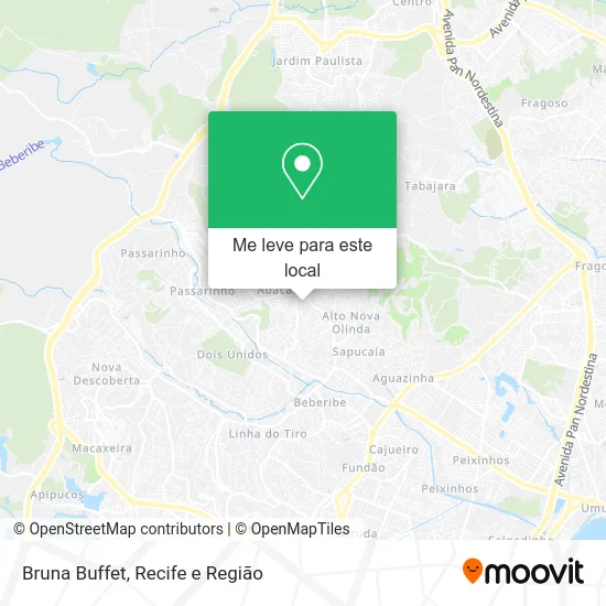 Bruna Buffet mapa
