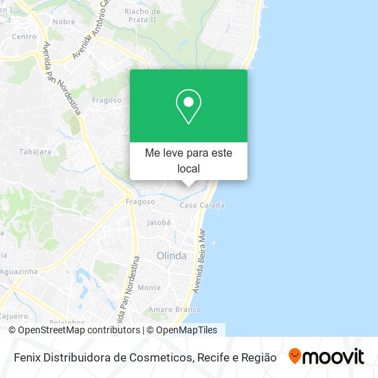 Fenix Distribuidora de Cosmeticos mapa