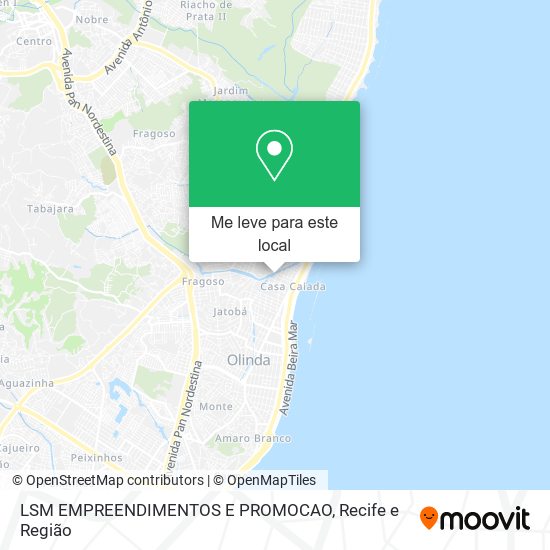 LSM EMPREENDIMENTOS E PROMOCAO mapa