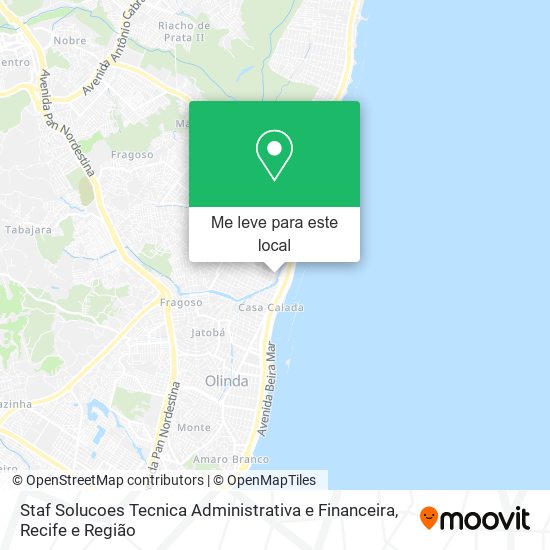 Staf Solucoes Tecnica Administrativa e Financeira mapa